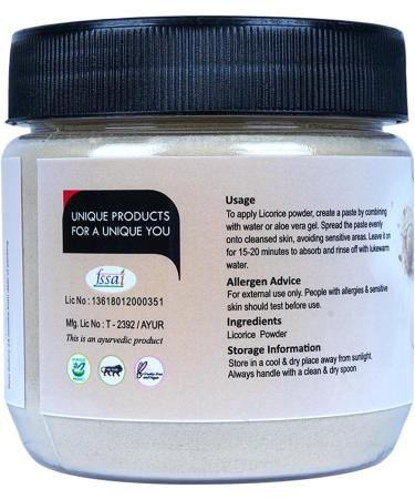 Mirintz Licorice Powder -100g| For Hair and Skin | Pack of 1 Normal - Buy Online on GoSupps.com