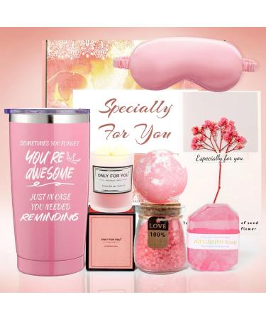 Present for Women Bath Relaxing Spa Present Basket Mothers Day Present for Mom Birthday Present for Female Mom Wife Daughter Girlfriend Sister Friends Coworker Christmas Presents for Women Set A