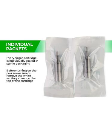 Dr. Pen Ultima A7 36 Pin (0.25mm) Cartridges - 20 Pack - Bayonet Slot Disposable Parts - Buy Online on GoSupps.com