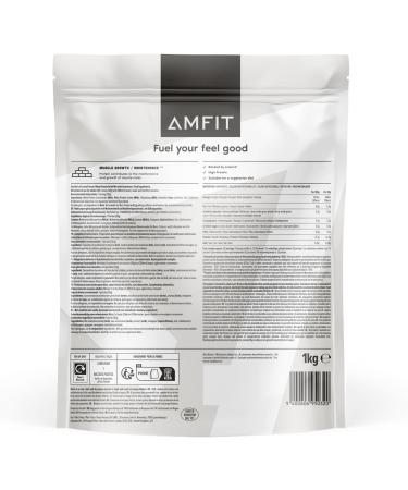 Amfit Nutrition Whey Protein Powder Cookies & Cream Flavour 2.27 kg - 75 Servings - Buy Online on GoSupps.com
