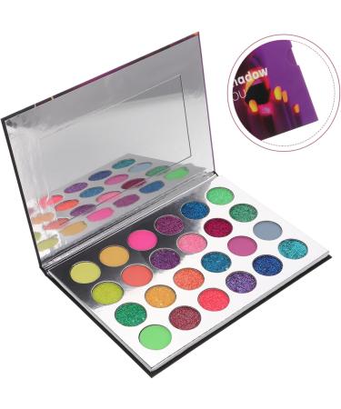 PLAFOPE Luminous Eye Shadow Glitter Eyeshadow Makeup Palette Makeup Eyeshadow Girl Eyeshadow Powder - Buy Online on GoSupps.com