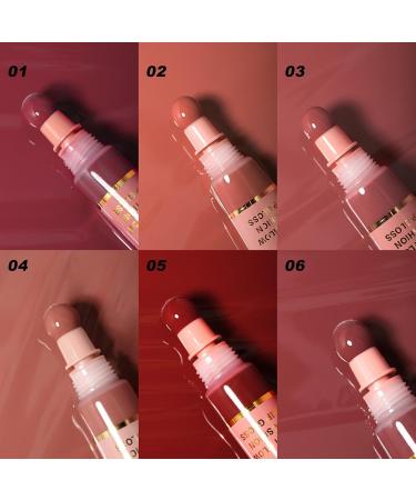  dewdat Liquid Lipstick Waterproof Long-Lasting Non-Stick Does Not Fade Moisturizing High Impact Colour Liquid Lipstick with Flocked Head 10 ml - Buy Online on GoSupps.com