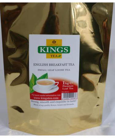 KINGS TEA ENGLISH BREAKFAST LOOSE TEA 1KG - Buy Online on GoSupps.com