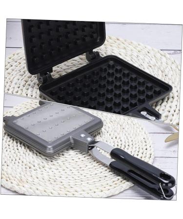 Zerodeko Waffle Pan Breakfast Sandwich Maker Egg Sandwich Stovetop Waffle Iron Waffle Iron Pan Cheese Sandwich Toaster Waffle Maker Metal Waffle Mold Cake Non Stick Pan Aluminum Alloy - Buy Online on GoSupps.com