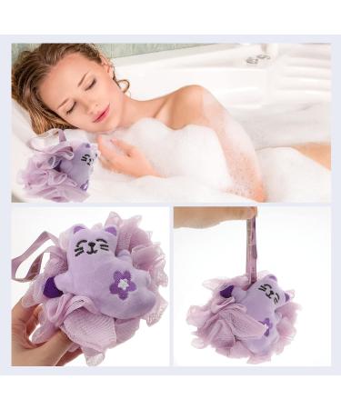 Buy FOMIYES 2pcs Cartoon Bath Ball Scrubber - Cute Shower Sponge & Loofah for Kids | International Shipping Available - Buy Online on GoSupps.com