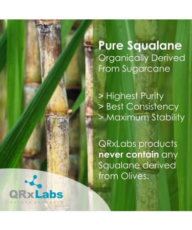 Organic Plant-Based Squalane Oil with Advanced Vitamin C - USDA Certified - 1 oz - Buy Online on GoSupps.com