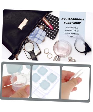 Ultechnovo Contact Lens Box with 2 Storage Containers & Insertion Tool - Travel-Friendly Care Kit for Eyes - Blue 6x3x3cm - Buy Online on GoSupps.com