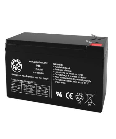 AJC Battery Compatible with Ritar RT1275 RT 1275 12V 8Ah Sealed Lead Acid Battery
