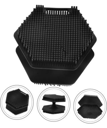 DOITOOL Face Brush Scrubber Face Scrub Face Cleansing Brush Facial Wash Brush Silicone Facial Cleansing Brush Facial Exfoliator Facial Brush Makeup Brush Silica Gel Double Head - Buy Online on GoSupps.com