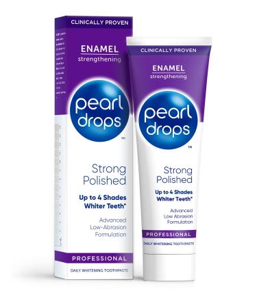 Pearl Drops Strong White Polished Mint Flavour Toothpaste 75ml 75 ml (Pack of 1)