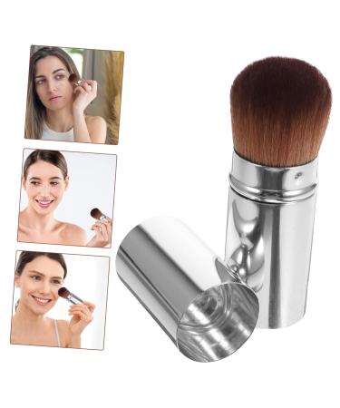 Housoutil Dense Retractable Foundation Brush - Perfect Cosmetic Tool for Powder & Liquid Makeup | Travel-Friendly Blush & Concealer Applicator - Buy Online on GoSupps.com