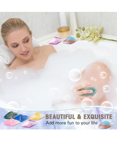 Shop Loopeer 6-Piece Fragrant Gemstone Soap Bars | Moisturizing 5 oz Decorative Soaps for Kids & Adults | Perfect Gift Idea 6 Unique Scents - Buy Online on GoSupps.com