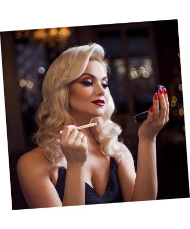 Buy Housoutil Portable Smudge Stick & Tricolor Lip Brush - Golden Makeup Tool for Perfect Lip Application - International Shipping Available - Buy Online on GoSupps.com