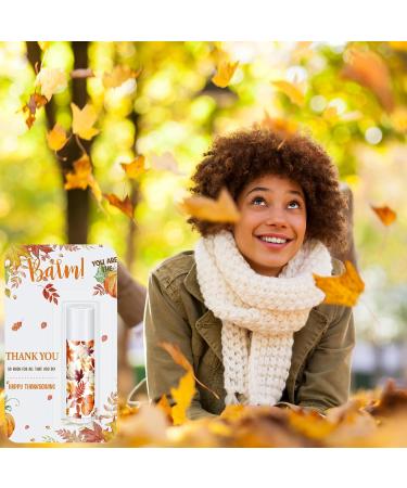 30 Pack Hello Fall Autumn Lip Balm Favors Bulk Fall Happy Thanksgiving Halloween Lip Balm Party Gifts Basket Stuffers Employee Staff Thank You Appreciation Gift for Women Men Teacher Coworkers - Buy Online on GoSupps.com
