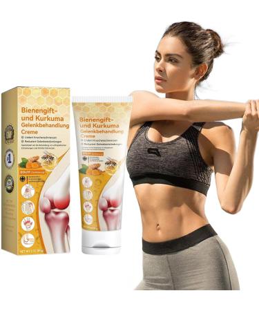 Pack of 2 joint creams with turmeric and turmeric - Cream for neck waist back hand and foot pain - Natural - Joint care - Buy Online on GoSupps.com