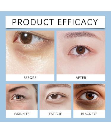  homomdy Instant Firming Eye Serum Anti Aging Reduces Under Eye Bags Dark Circles Puffiness Fine Lines & Crow's Feet Firms Sensitive Skin Underneath Moisturizes (3 - Buy Online on GoSupps.com