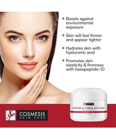 Cosmesis Tightening & Firming Neck Cream | Hydrate Defend & Revitalize Neck Skin - 2 oz - Buy Online on GoSupps.com