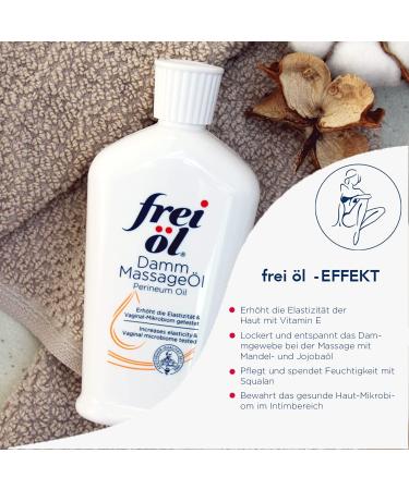 Free Oil Damm Massage Oil for Pregnant Women - Intimate Care Almond & Jojoba Vegan 60ml - Buy Online on GoSupps.com