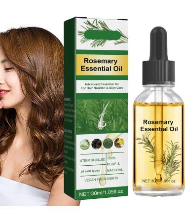 Fecfucy Rosemary Hair Oil | Organic Rosemary Essential Oil Serums | 30ml Hair Oil for Split Ends and Dry Scalp Hair Growth Oil for Fecfucy - Buy Online on GoSupps.com