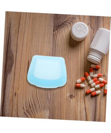 Buy Silicone Pill Bag - Travel Medicine Pouch & Organizer | Medication Pouches - 7x5.6x2.3 cm - Blue - Buy Online on GoSupps.com