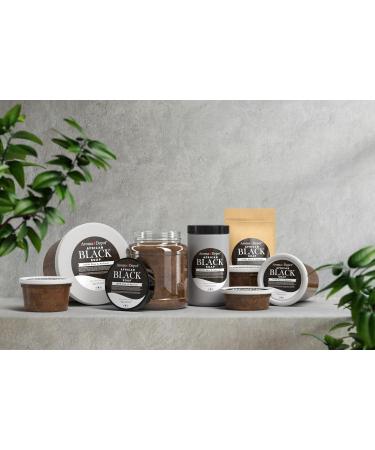 African Black Soap Paste 12 oz - 100% Natural Raw Soap for Acne Eczema Psoriasis Dry Skin & Scar Removal - Handcrafted & Imported from Ghana - Buy Online on GoSupps.com