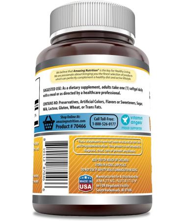 Amazing Formulas Vitamin D3 2000 IU Supplement | 480 Softgels | Non-GMO | Gluten-Free | Made in USA - Buy Online on GoSupps.com