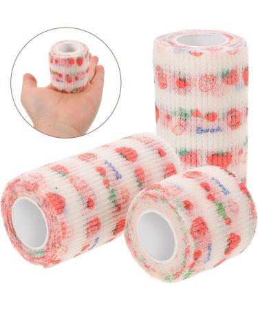 HANABASS Self Adhesive Bandages Wrap - 3 Rolls Non-Woven Breathable Vet Wrap for Dog Protection | International Shipping Available - Buy Online on GoSupps.com