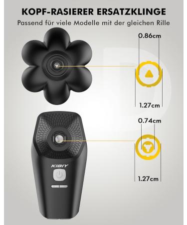 Bald Head Shaver for Men - Kibiy LED Electric Shaver | Magnetic Head | International Shipping Available - Buy Online on GoSupps.com