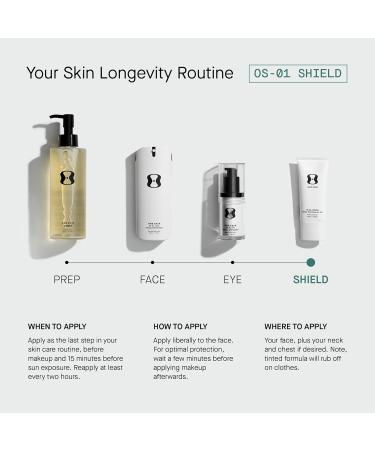 OS-01 Shield Peptide Protect & Repair SPF 30+ Sunscreen | Untinted for All Skin Types - Shop Internationally - Buy Online on GoSupps.com