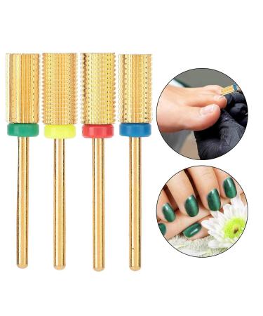 Portable Electric Nail Drill - Professional 4pcs Manicure Grinder Tool for Nail Art - XF/F/M/C Heads Included - Buy Online on GoSupps.com