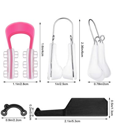 TrelaCo 11-Piece Nose Shaper Clip | Silicone Nose Lifter for Wide Low Inverted & Curved Noses | Instant Nose Lift & Shaping Solution - Buy Online on GoSupps.com