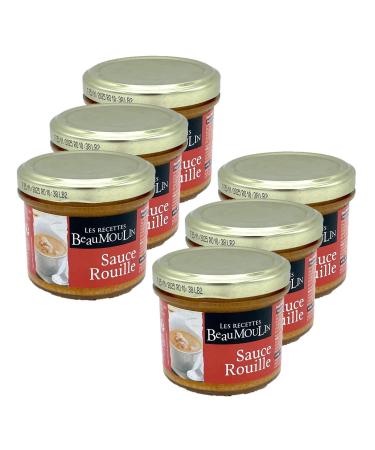 BeauMoulin Set of 6 Rusty Sauce Pots 90 g
