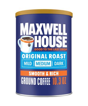 Maxwell House Caf moulu torr fi original bo te de 300 ml