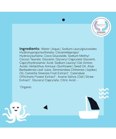 Hello Bello Baby Shampoo & Body Wash - Tear-Free Hypoallergenic Dermatologist & Pediatrician Tested - Thoughtful Ingredients - Fragrance Free 296 Milliliters Fragrance Free 296 ml (Pack of 1) - Buy Online on GoSupps.com