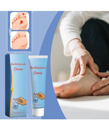 Foot Care Cream - 20g Fast Absorbing Ointment Moisturizing Cream | for Women Men and Seniors Daily Routine After Shower Winter Summer and Travel - Buy Online on GoSupps.com