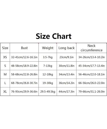 BDSJBJ Comfort Dog Anxiety Relief Coat Dog Anxiety Calming Vest Wrap Dog Shirt for Thunder Dog Anxiety Vest Jacket Warp Puppy Calming Coat Anxiety Relief(M) - Buy Online on GoSupps.com