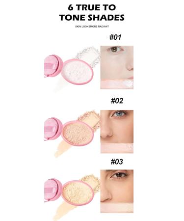 Translucent Setting Powder - Matte + Poreless Face Powder | Lightweight Brightening & Shine-Minimizing Makeup for All Skin Types - Buy Online on GoSupps.com