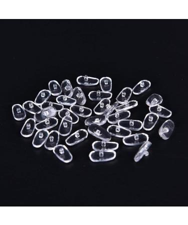ZHONGJIUYUAN 1000 Pairs Silicone Nose Pads for Eyeglasses & Sunglasses | Non-Slip Massage Health Care - Buy Online on GoSupps.com