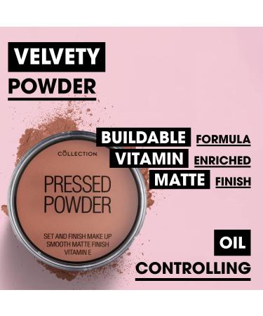 Collection Cosmetics Pressed Powder 15g Walnut - Velvety Matte Finish - Buy Online on GoSupps.com