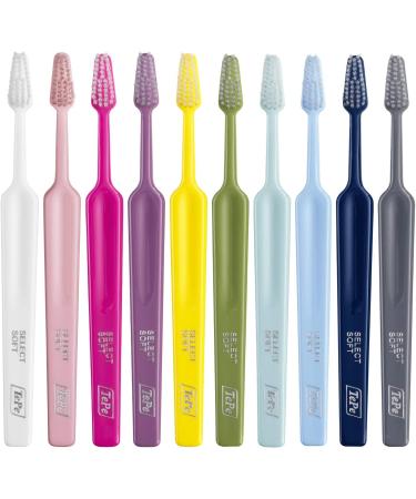 TEPE SELECT Soft Toothbrush - Soft Bristles & Narrowly Tapered Head for Thorough Cleaning (Pack of 3) - International Shipping Available - Buy Online on GoSupps.com