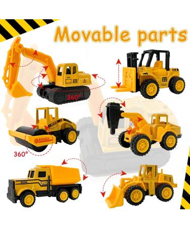 28-Piece Construction Site Vehicles Cake Decoration for Kids - Excavator Themed Birthday Party Supplies for 2-Year-Olds - Buy Online on GoSupps.com