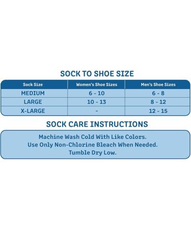Doctor's Choice Women's Non-Binding Diabetic Crew Socks 4 Pack - Grey, Size 9-11 - Buy Online on GoSupps.com