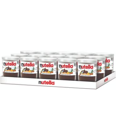NUTELLA Hazelnut Spread with Cocoa for Breakfast 200 Grams Glass Jars 15 Count 6.5 Kilograms Spread with Cocoa Hazelnut 200 g (Pack of 15) - Buy Online on GoSupps.com