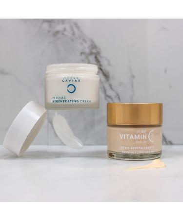 Noche Y Dia Day & Night Moisturizing Bundle - Vitamin C Face Cream & Caviar Face Cream - Buy Online on GoSupps.com