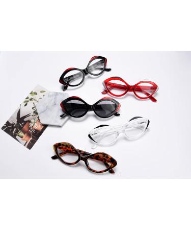 Eyekepper 5-Pack Oval Reading Glasses for Women +3.75 - Stylish & Comfortable Readers in Assorted Colors - Buy Online on GoSupps.com