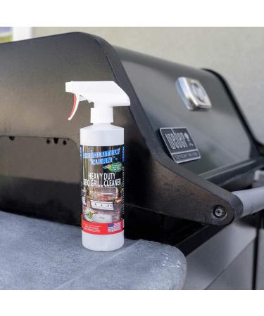 Professional Strength Natural Enzyme Grill Cleaner Spray - Fast Acting & Fume Free - USA Made (16oz) - Buy Online on GoSupps.com
