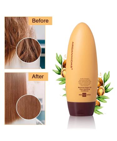 Sulfate-Free Argan Oil Hair Conditioner 15.3 Fl Oz - Moisturizing Deep Conditioner for Color Treated Hair Repairs Dry & Frizzy Hair - Buy Online on GoSupps.com