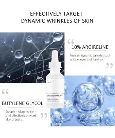 Argireline-Solution 10% Anti Wrinkle Face Cream Anti Aging Serum for Face Arg-ireline Solution 10% Anti Wrinkle Serum Face Serum for Women Argireline-Serum Moisturiser Face Brightening Serum Skincare - Buy Online on GoSupps.com