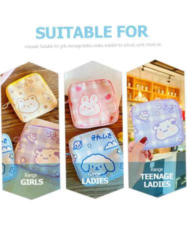 Washable Menstrual Cup Storage Bags | 4-Piece Women s Bandage Pocket Set for Tampons & Accessories - Buy Online on GoSupps.com