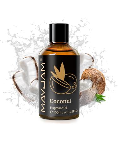 MAYJAM Coconut Oil 100ml - Premium Fragrance Oil for Diffusers & Aromatherapy | Essential Oils & Home Use - Buy Online on GoSupps.com
